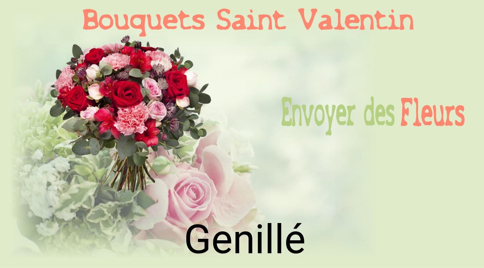 Roses de Saint-Valentin livrées à Genillé
